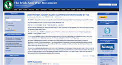 Desktop Screenshot of irishantiwar.org